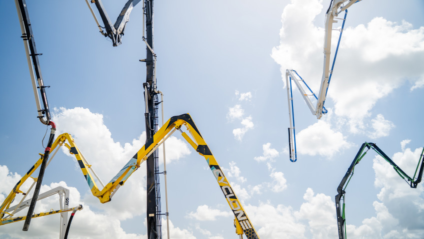 Built to PerformDY Concrete Pumps